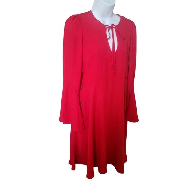 Sam Edelman Womens Double-V  Keyhole Short Mini Dress- US 8 - Picture 5 of 10